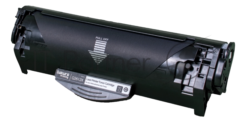 Картридж SAKURA Q2612X для HP LJ 1010/1012/1015/1020/1022/3015/ черный, 3000 к.