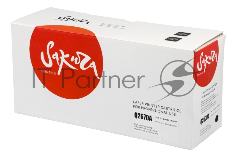 Картридж SAKURA Q2670A для HP Color LJ 3500/ 3350/ 3700, черный, 6 000к.