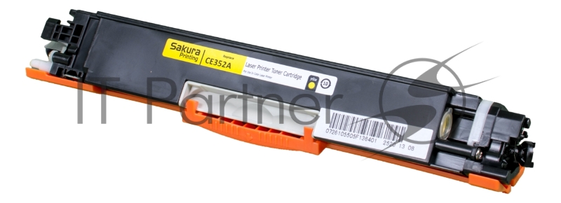 Картридж SAKURA CF352A для HP MFP M176/M177, желтый, 1000 к.