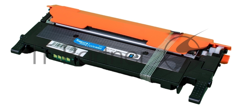 Картридж SAKURA CLTC406S для Samsung CLP-360/365/365w, CLX-3300/3305/3305w/3305Fw/330 Xpress C410/460, синий, 1000 к.