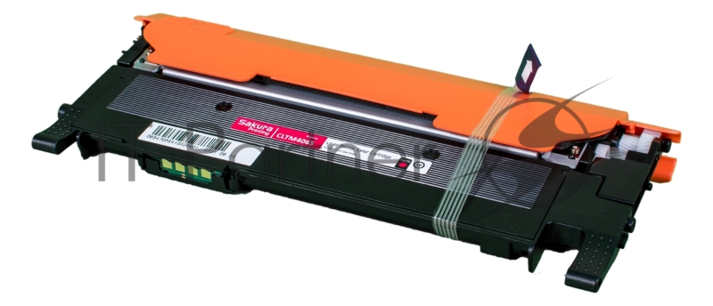 Картридж SAKURA CLTM406S для Samsung CLP-360/365/365w, CLX-3300/3305/3305w/3305Fw/330 Xpress C410/460, пурпурный, 1000 к.