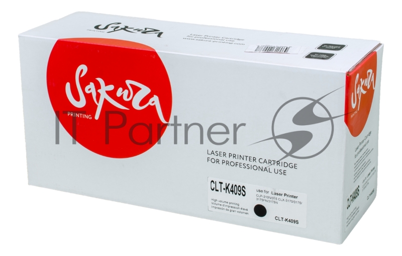 Картридж SAKURA CLTK409S для Samsung CLP-310N/315 CLX-3170/3175/3175FN/3175, черный, 1500 к.