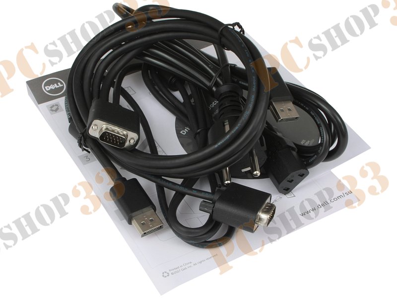 ЖК-монитор 23.0 Dell E2318H 1920x1080, 8мс (GtG), черный (D-Sub, DP)