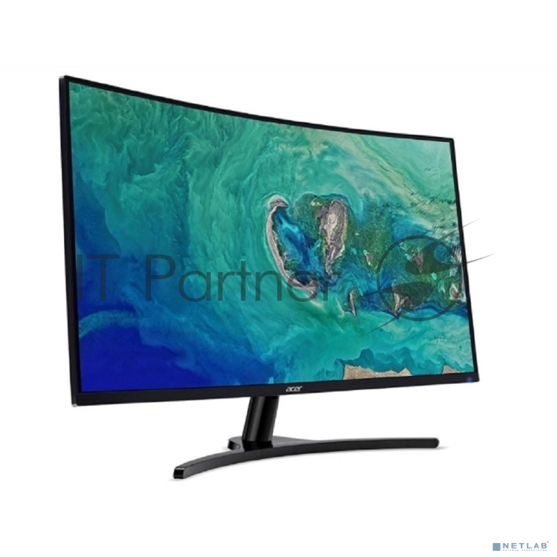 Монитор LCD 32 ACER ED322QPBMIIPX (UM.JE2EE.P08) ZeroFrame, VA, FreeSync Premium, 165Hz, Curved 1500R, 1ms(VRB), 2xHDMI, DP, MM, Audio out, HDR 10