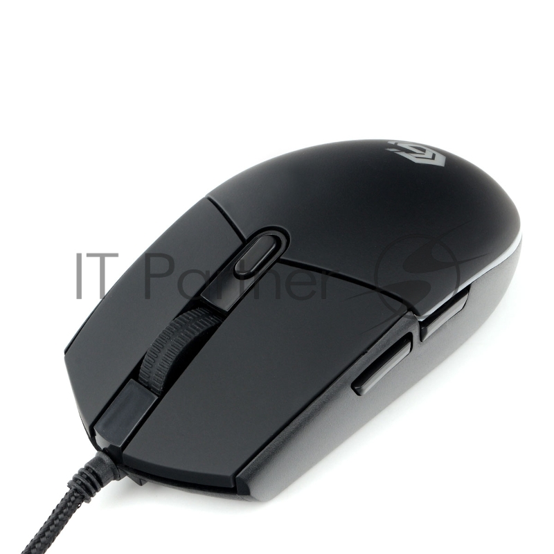 Мышь игровая Gembird MG-780, USB, 2400DPI, 5кнопок+колесо-кнопка, кабель тканевый 1.5 м