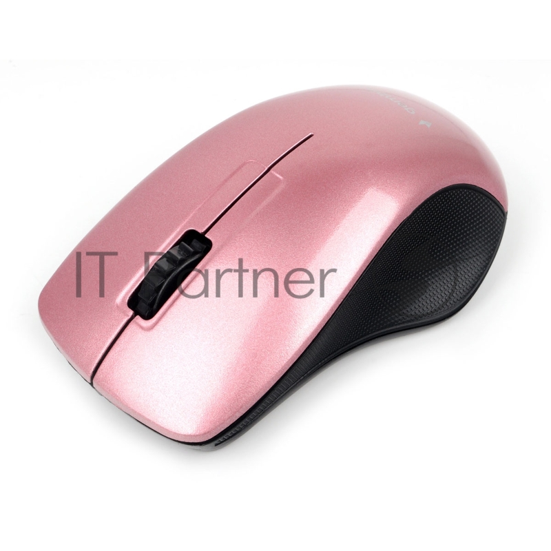 Мышь беспров. Gembird MUSW-370, 2.4ГГц, розовый, 3 кнопки,1000DPI