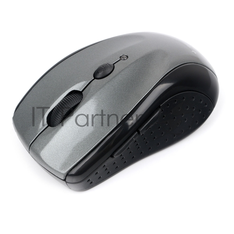 Мышь беспров. Gembird MUSW-430, 2,4 ГГц, серый глянец, 6 кнопок,1600DPI