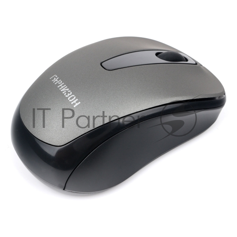 Мышь беспроводная Гарнизон GMW-450-1, серый, 1000 DPI, 2 кн.+ колесо-кнопка