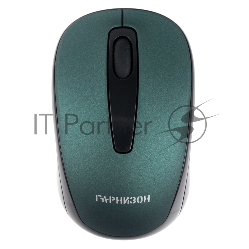 Мышь беспроводная Гарнизон GMW-450-2, зеленый, 1000 DPI, 2 кн.+ колесо-кнопка