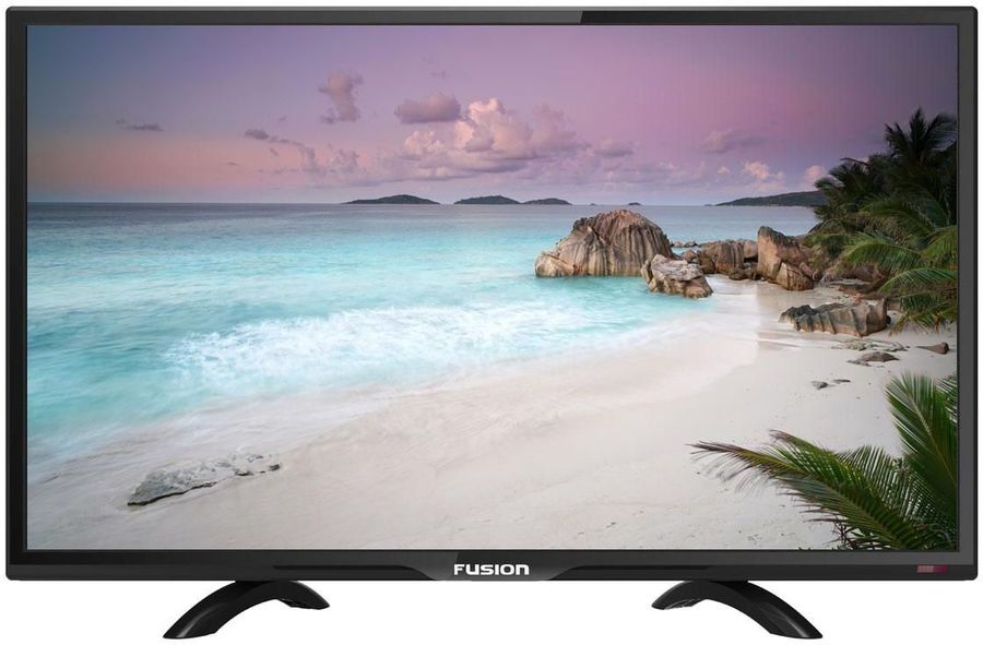 Телевизор LED 24 Fusion FLTV-24H100T черный