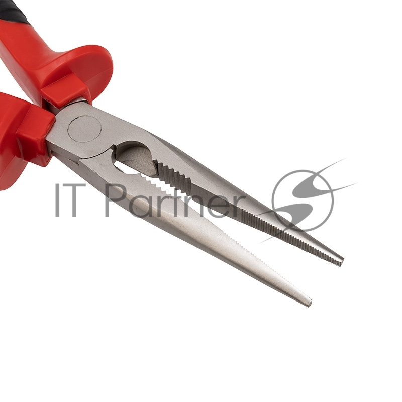 Тонкогубцы REXANT 200 мм никелированные, двухкомпонентные рукоятки