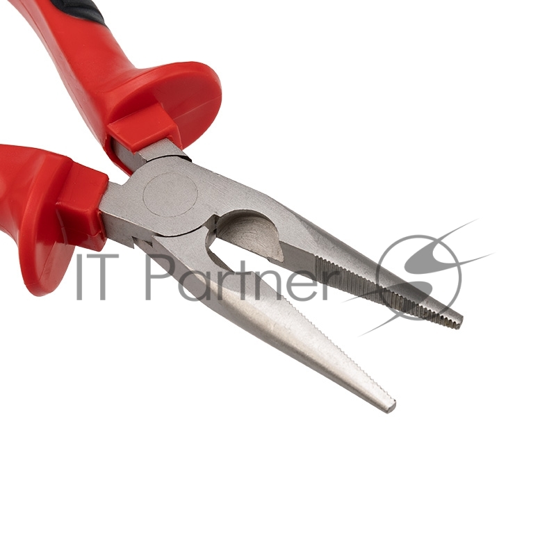 Тонкогубцы REXANT 160 мм никелированные, двухкомпонентные рукоятки