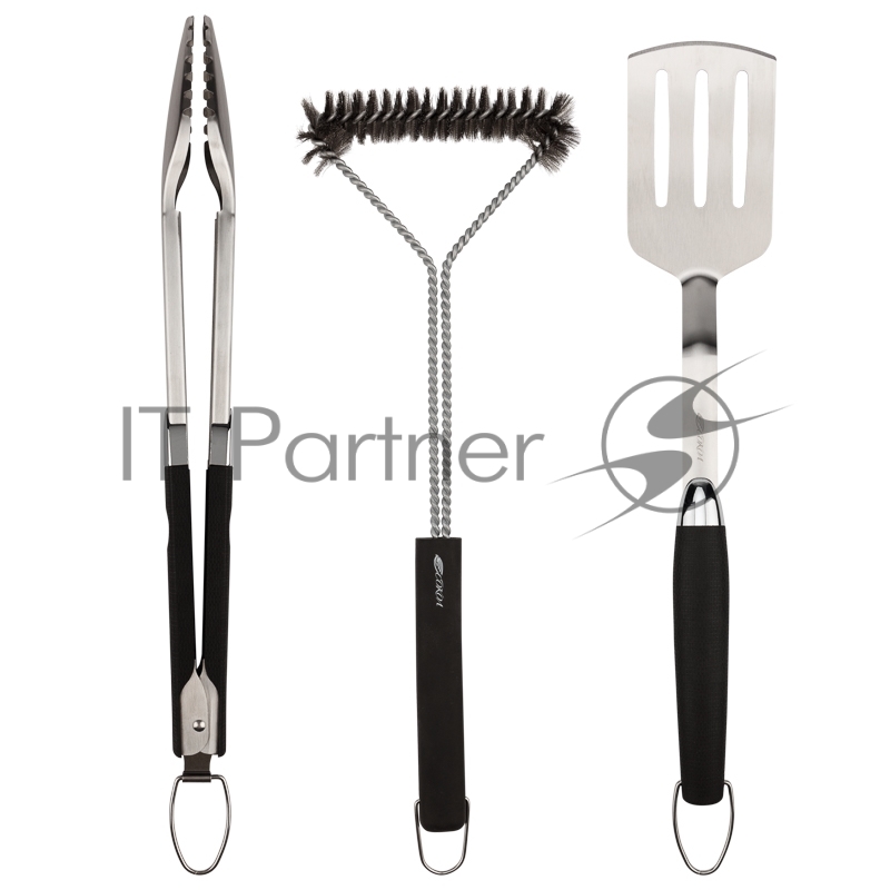 Набор щипцы, щетка и лопатка для гриля СОКОЛ Комфорт