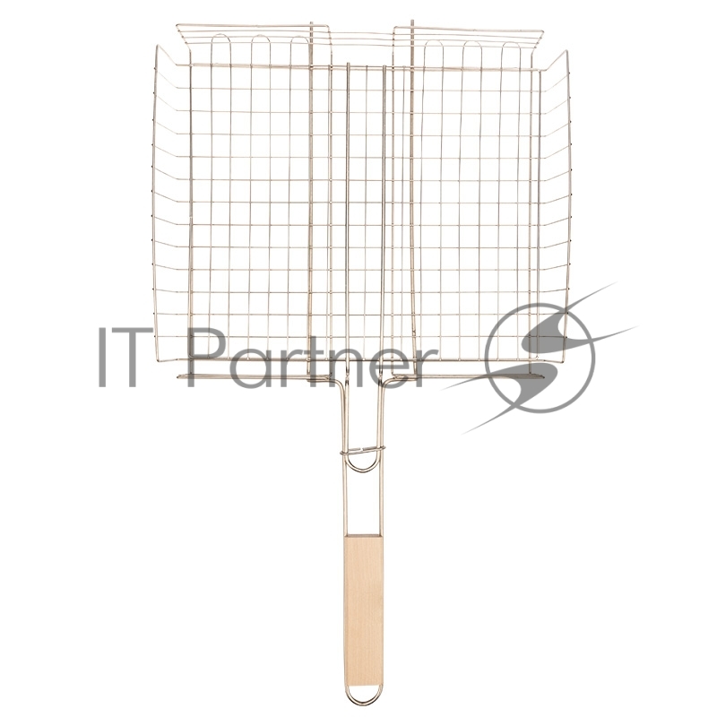 Решетка для барбекю глубокая большая 37х31,5 см СОКОЛ