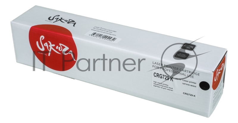Картридж SAKURA CRG729K для CANON LBP 7010C/7018C, черный, 1200 к.