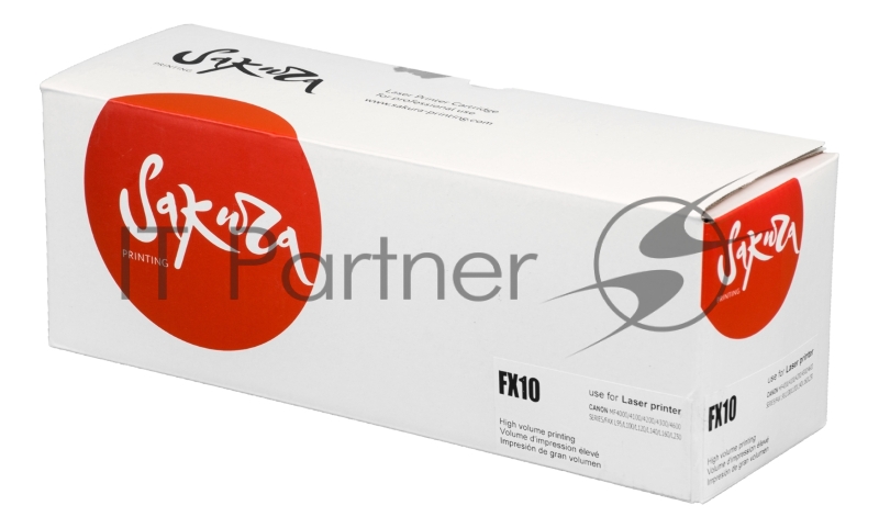 Картридж SAKURA FX10 для Canon i-SENSYS MF 4000/4100/4200/4300/4600, PC-D 440/450, FAX-L95/100/120/140/160, черный, 2 000к.