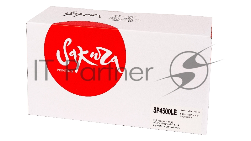 Картридж SAKURA SP4500LE для Ricoh Aficio SP3600DN/ SP 3600SF/ SP 3610SF/ SP 4510DN, Ricoh Aficio SP 4510SF, черный, 3000 к.