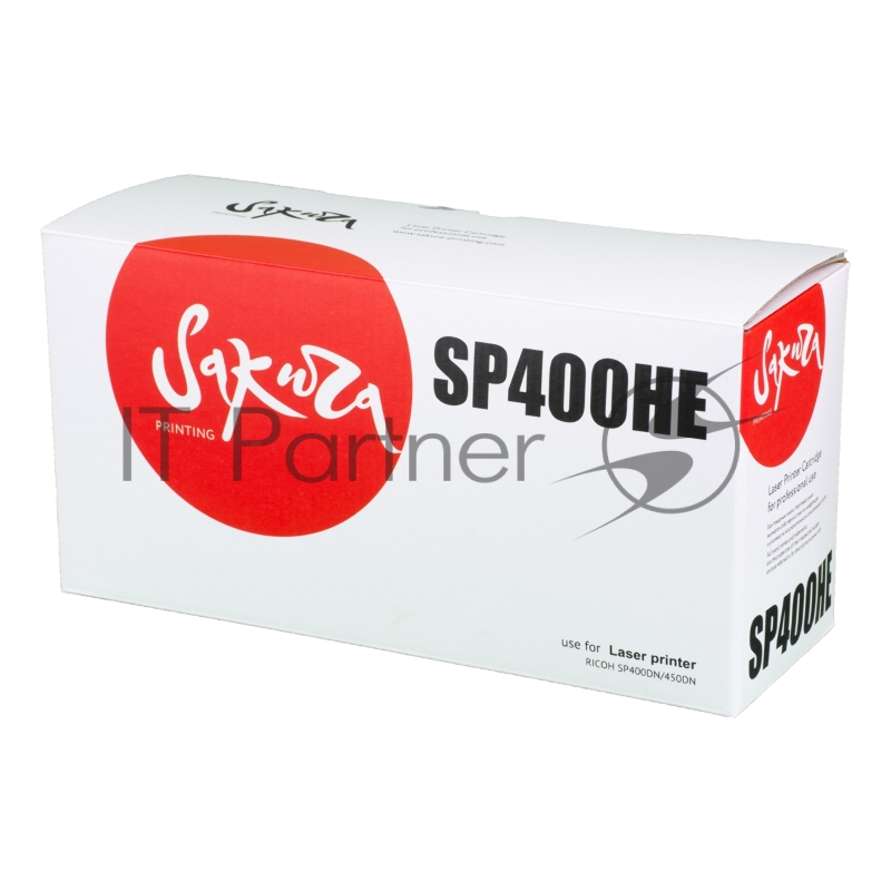 Картридж SAKURA SP400HE для Ricoh SP450DN, черный, 10 000 к.