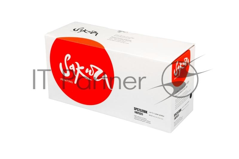 Картридж SAKURA SPC252EBK (407531) для Ricoh, черный, 4500 к.
