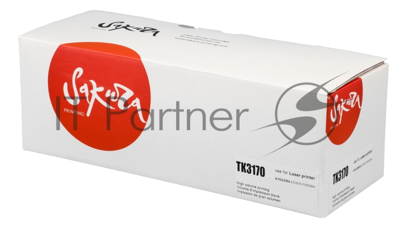 Картридж SAKURA TK3170 для Kyocera Mita ECOSYS p3050dn/ p3055dn/ p3060dn, черный, 15 500 к.