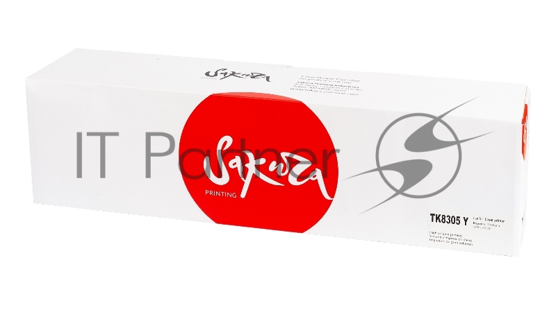 Картридж SAKURA TK8305Y для Kyocera Mita TASKalfa 3050ci, TASKalfa 3051ci, TASKalfa 3550ci, TASKalfa 3551ci, желтый, 15 000 к.