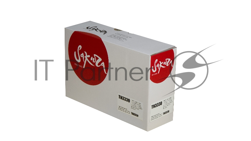 Картридж SAKURA TN3330 для Brother DCP-8110DN, HL-5440D/ HL-5450DN/ HL-5470DW/ HL-6180DW/ HL-8250/ HL-8950, MFC-8520, черный, 3000 к.