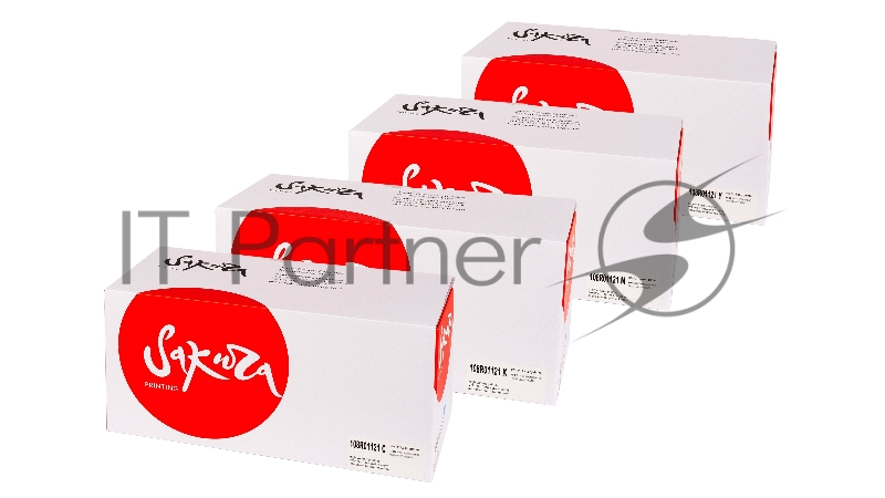 Комплект принт-картриджей (комплект блока формирования изображения) SAKURA 108R01121 для Xerox Phaser 6600, WorkCentre 6605/ 6655/ 6655i, VersaLink C400/ C405, 4 цвета: CMYK, 60 000 к. (в комплект входят 4 принт-картриджа: черный, голубой, пурпурный,