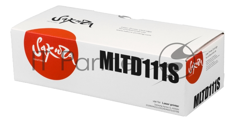 Картридж SAKURA MLTD111S для Samsung Xpress SL-M2020 2020W M2022 2022W M2070 2070W, черный, 1000 к.