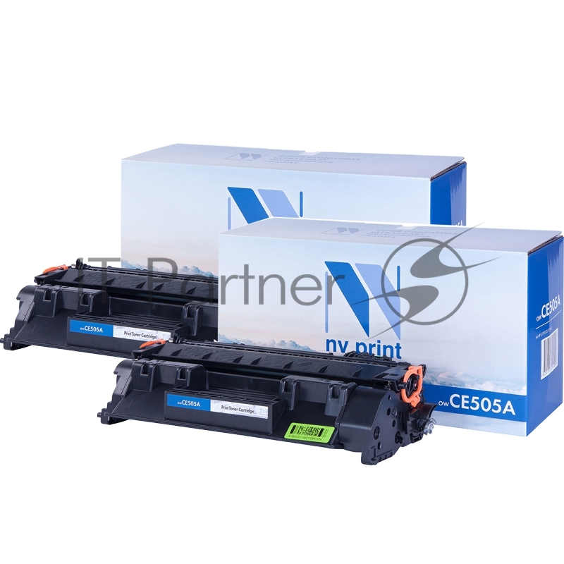 Картридж NVP совместимый NV-CE505A-SET2 для HP P2035/ P2035n/ P2055/ P2055d/ P2055dn/ P2055d (2300k) (2 шт)