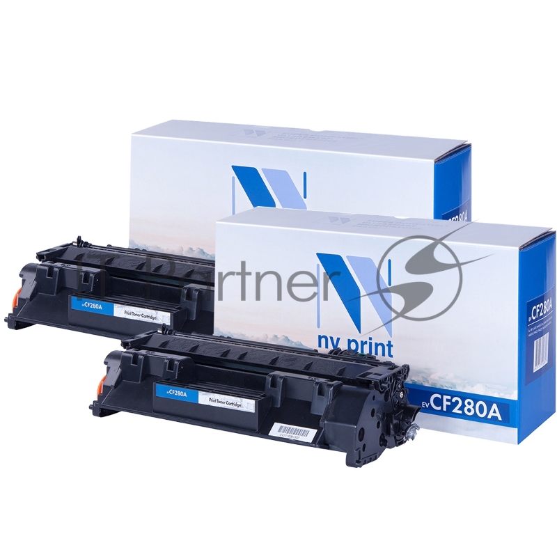 Картридж NVP совместимый NV-CF280A-SET2 для HP LaserJet Pro 400 MFP M425dn/ 400 MFP M425dw/ 400 M401dne/ 400 M401a/ 400 M401d/ 400 M401dn/ 400 M401dw (2700k) (2 шт)