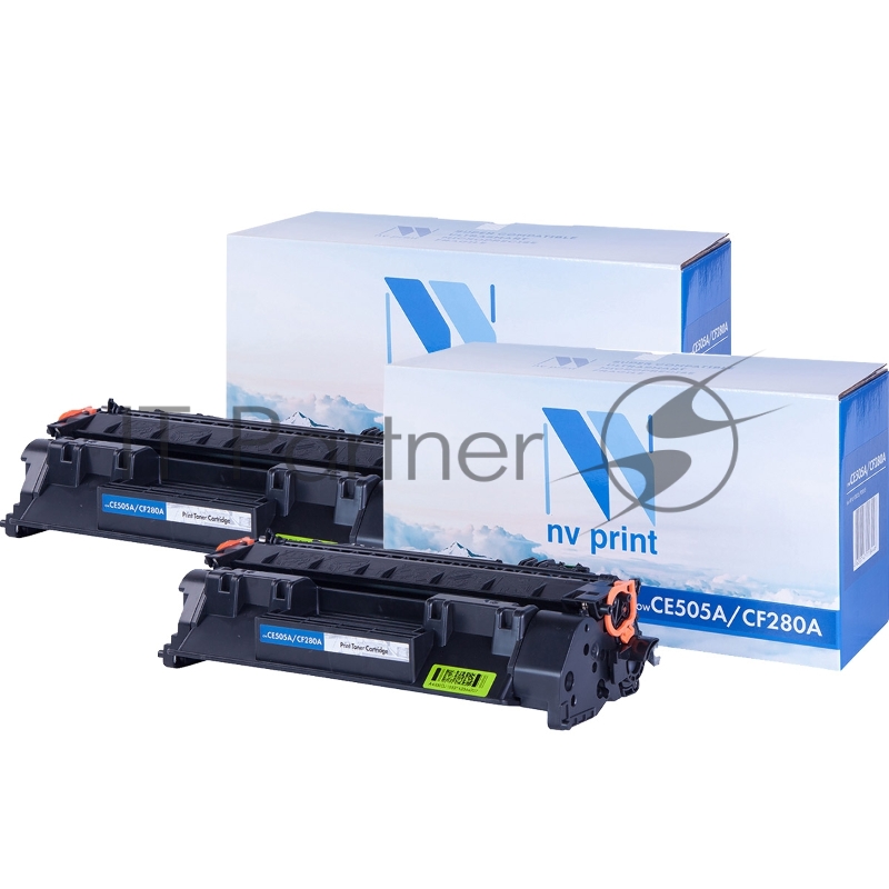 Картридж NVP совместимый NV-CF280A/CE505A-SET2 для HP LaserJet Pro 400 MFP M425dn/ 400 MFP M425dw/ 400 M401dne/ 400 M401a/ 400 M401d/ 400 M401dn/ 400 M401dw/ P2035/ P2035n/ P2055/ P2055d/ P2055dn/ P2055d Printer (2700k) (2 шт)