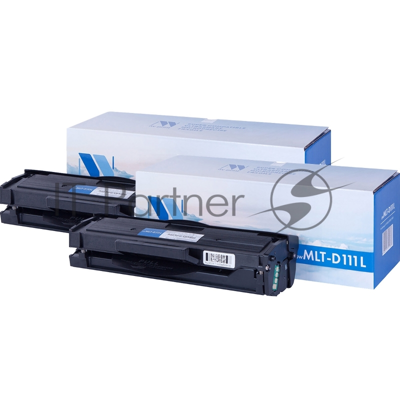 Картридж NVP совместимый NV-MLT-D111L-SET2 для Samsung Xpress M2020/ M2020W/ M2021/ M2021W/ M2022/ M2022W/ M2070/ M2070F/ M2070FW/ M2070W/ M2071/ M2071F/ M2071FH/ M2071FW (1800k) (2 шт)