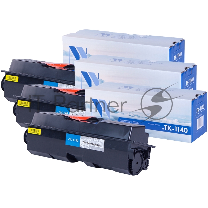 Картридж NVP совместимый NV-TK-1140-SET3 для Kyocera FS-1035MFP/ FS-1135MFP/ Kyocera Ecosys M2035dn/ M2535dn (7200k) (3 шт)