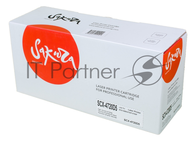 Картридж SAKURA SCX4720D5 для Samsung SCX-4520/4720F черный, 5000 к.