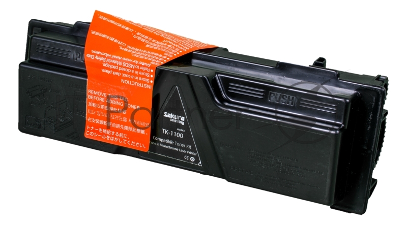 Картридж SAKURA TK1100 для Kyocera Mita SF-1110/1024/1124MFP, черный, 2100 к.