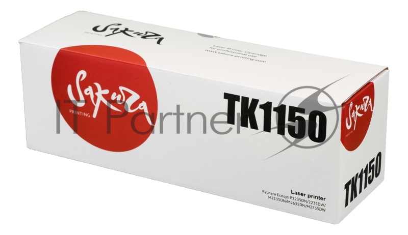 Картридж SAKURA TK1150 для Kyocera Mita ECOSYS m2135dn/ m2635dn/ m2735dw/ p2235dn, p2235dw, черный, 3 000 к.