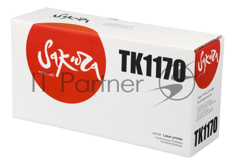Картридж SAKURA TK1170 для Kyocera Mita ECOSYS m2040dn/ m2540dn/ m2640idw, черный, 7 200 к.