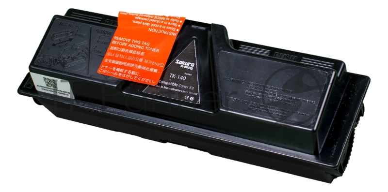 Картридж SAKURA TK140/142/144 для Kyocera Mita FS-1100, черный, 4000 к