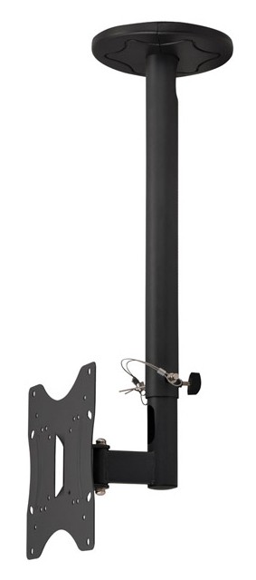 Кронштейн для телевизора Kromax COBRA-1 серый 15-37 макс.30кг потолочный поворот и наклон