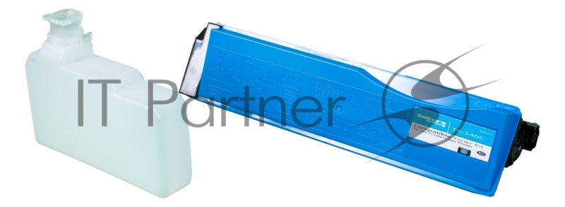 Картридж SAKURA TK540C для Kyocera Mita FS-C5100DN, синий, 4000 к.