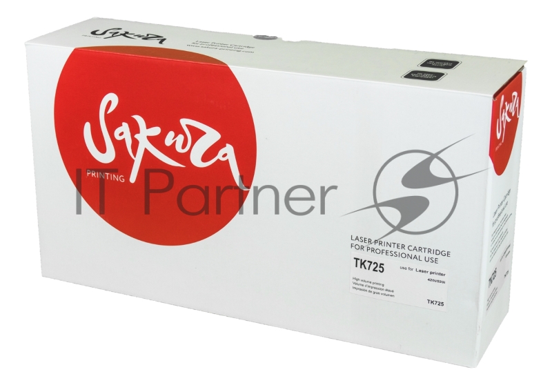 Картридж SAKURA TK725 для Kyocera TASKalfa 420i/520i, черный, 34 000 к.