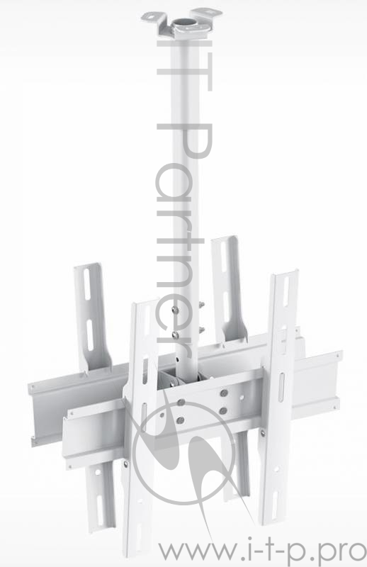 Кронштейн для телевизора Holder PR-102-W белый 32-65 макс.90кг потолочный фиксированный
