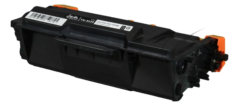 Картридж SAKURA TN3520 для Brother HL-L6400DW, HL-L6400DWT, MFC-L6900DW, MFC-L6900DWT, черный, 20 000 к.