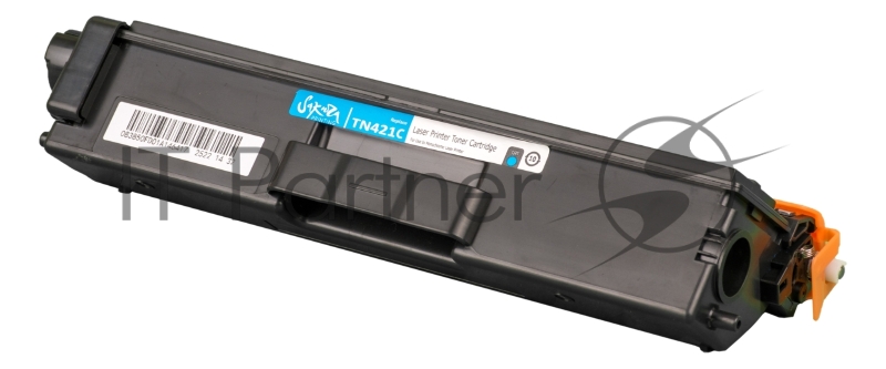 Картридж SAKURA TN421C для Brother HL-8260DCW, DCP-8410, MFC-8690, синий, 1 800к.