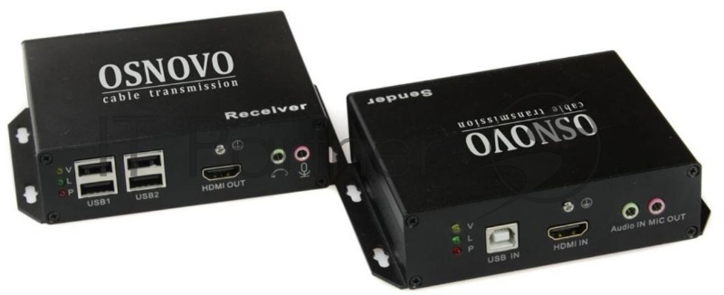 Приемопередатчик Osnovo TLN-HiKMA/1+RLN-HiKMA/1
