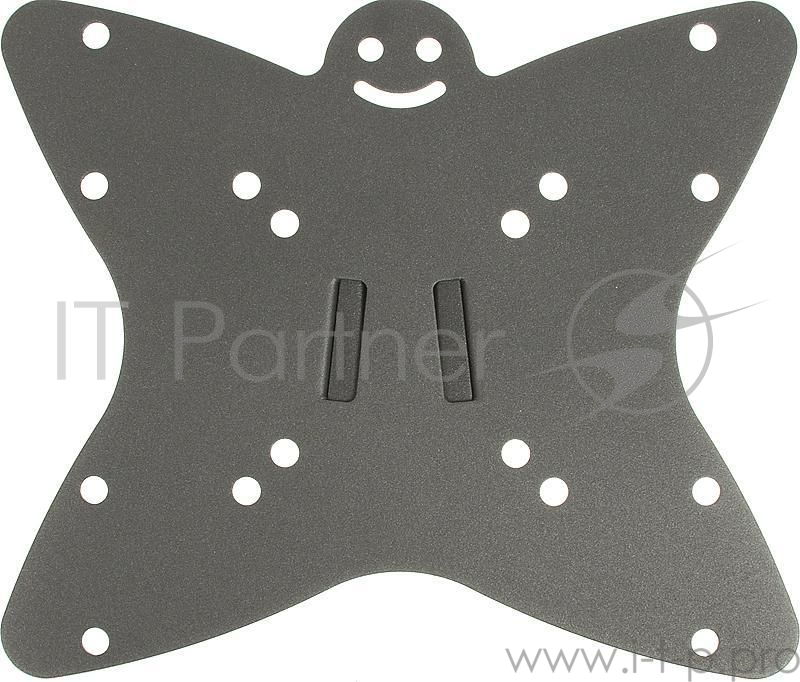 Кронштейн для телевизора Holder LCDS-5049 металлик 19-32 макс.30кг настенный фиксированный