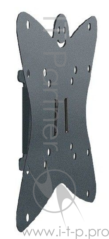 Кронштейн для телевизора Holder LCDS-5049 металлик 19-32 макс.30кг настенный фиксированный