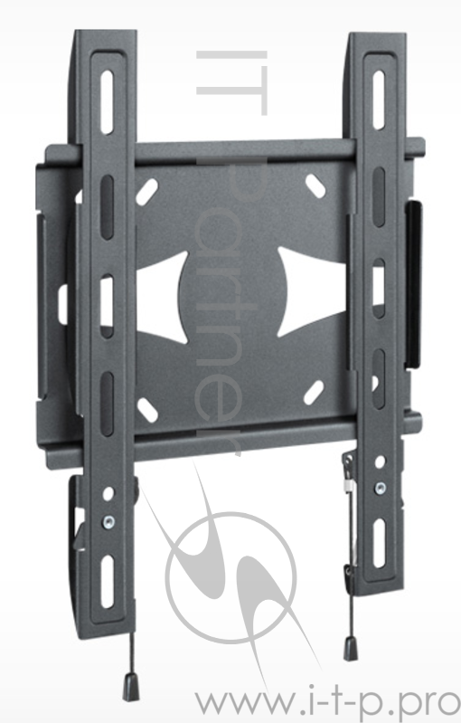 Кронштейн для телевизора Holder LCDS-5045 металлик 19-40 макс.45кг настенный фиксированный
