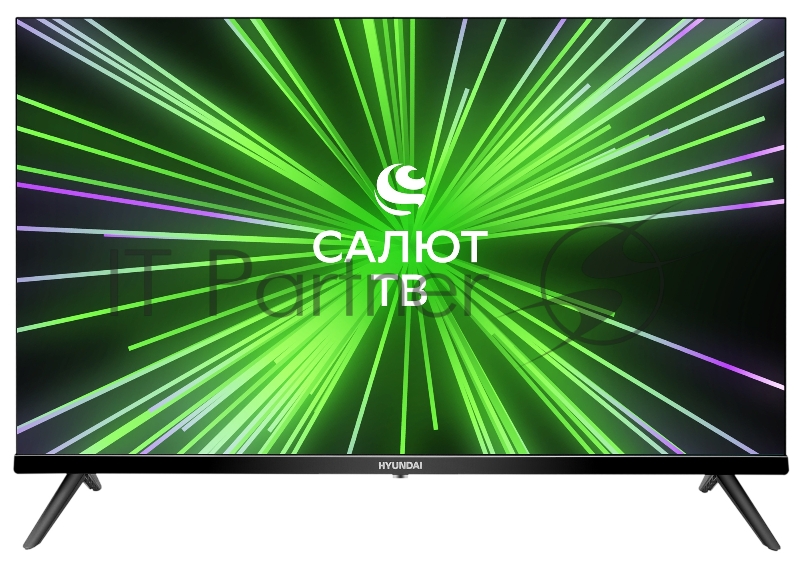 Телевизор LED Hyundai 43 H-LED43FS5004 Салют ТВ черный FULL HD 60Hz DVB-T DVB-T2 DVB-C DVB-S DVB-S2 USB WiFi Smart TV (RUS)