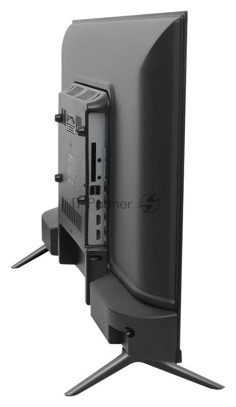 Телевизор LED Hyundai 43 H-LED43FS5004 Салют ТВ черный FULL HD 60Hz DVB-T DVB-T2 DVB-C DVB-S DVB-S2 USB WiFi Smart TV (RUS)